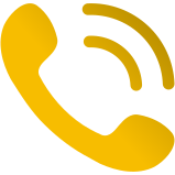 Yellow call icon - KEP Doggie Dude Ranch in Hot Springs, AR